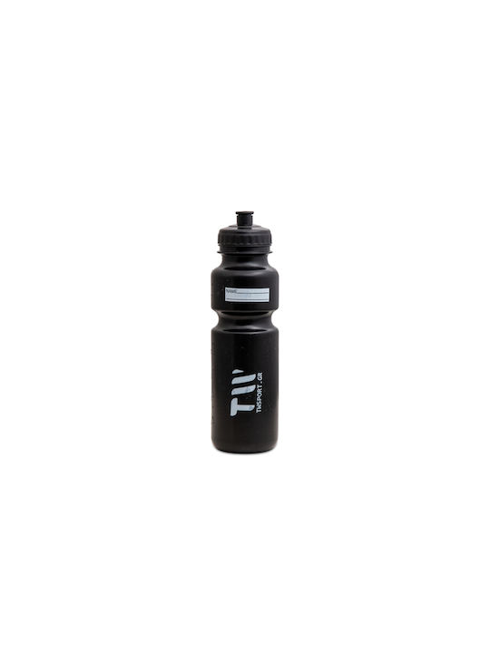 TW Sport Wasserflasche 750ml Schwarz