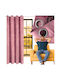 More&Deco Vorhang mit Grommets Dusty Pink 140x250cm