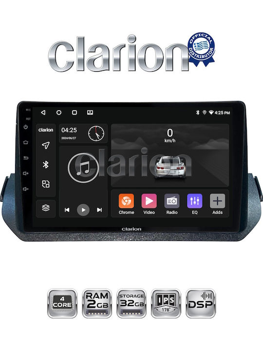 Clarion Ηχοσύστημα Αυτοκινήτου για Mitsubishi Outlander 2021 (Bluetooth/USB/WiFi/GPS/Apple-Carplay/Android-Auto)