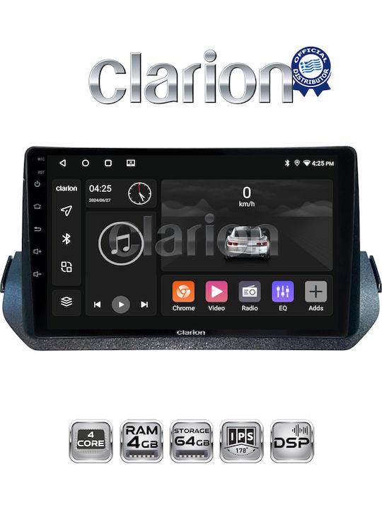Clarion Ηχοσύστημα Αυτοκινήτου για Mitsubishi Outlander 2021 (Bluetooth/USB/WiFi/GPS/Apple-Carplay/Android-Auto)