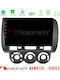 Nakamichi Car Audio System for Honda Jazz 2002-2008 with A/C (Bluetooth/USB/WiFi/GPS/Apple CarPlay/Android Auto) with 9" Touch Screen