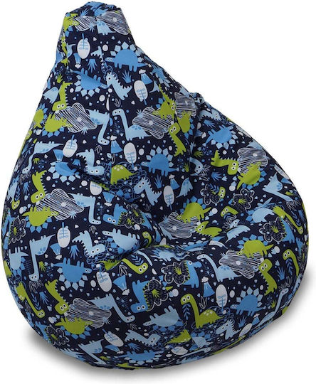 Beanbag Multicolor 70x60x65 cm