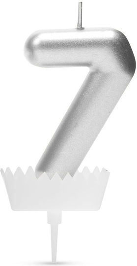 Lumanări De Ziua De Naștere Număr 7 Mărime 6x3 Cm