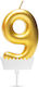 Cake Candles Number 9 Size 6x3 Cm