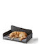 Relaxdays Hundebett Couch Grau 38x49cm