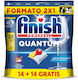 Finish Powerball Quantum 28 Κάψουλες Πλυντηρίου Πιάτων