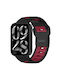 Xiaomi Band 9 Pro Redmi Watch 6 5 Xdfind Flat-head Dual-color Silicone Watch Band Black+wine Red