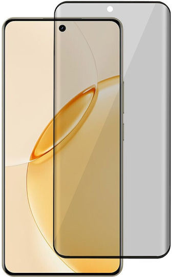 Sticlă Tempered Glass Anti-spy Sclărită Folie Protecție Ecran Acoperire Completă Realme 16 Pro+ 5g Negru