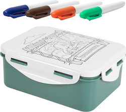 Papirus Plastic Kids' Food Container 17.5 x 13.5 x 7cm