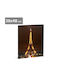 Led Painting Eiffel Tower 48 X 38 Cm Wall Decor Warm White Light 2 X Aa Batteries
