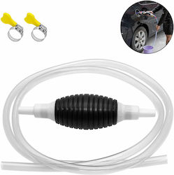 Manual Fuel Transfer Pump Bulb Hose 2m 2 Clamps Yn-gasp