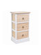 Wooden Storage Drawers with 3 Drawers L34xW25xH62cm