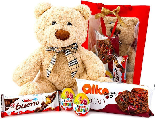 Velve Velve Plüsch- und Kuscheltier Teddybär Valentinstag 2 cm Verschiedene Designs 1Stück