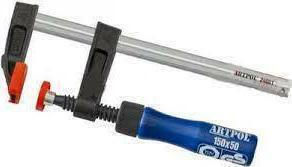 Artpol Carpenter's Clamp 1200 X 120 Mm 1 Pc Type F Wooden Handle