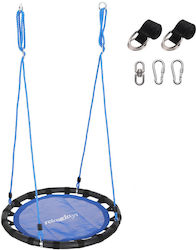 Relaxdays Nest Hanging Swing 150x80x80cm Blue