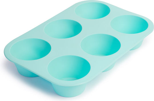 Alista Home Bakeware Tin for Cupcakes/Muffins Made of Silicone 24x17x3.7cm