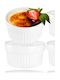 Excellent Houseware Backform Für Soufflé Keramik 9,5x5cm 6Stücke