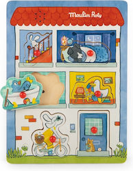 Дървен Детски Пъзел за 3+ Години Moulin Roty