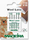 Set 5 Embroidery Needles Fineness 110 Madeira Wool 9452