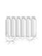 Relaxdays Sticlă De Apă Din Sticlă Cu Capac Șurub Transparent 500ml 6 Bucăți