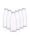 Orion Sticlă De Apă Din Sticlă Cu Capac Șurub Transparent 1000ml 6 Bucăți