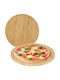 Relaxdays Wooden Pizza Serving Platters 32x32cm 2 Pieces
