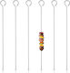 Orion Skewers Grill Skewers Kebabs 6 Pcs