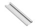 Gtv Aluminum Led Surface Mounted Profile Glass Silver 2m