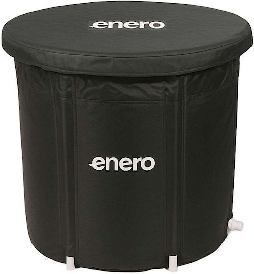 Warm Swimming Pool Ice Bath 80x75cm 1068718 Black