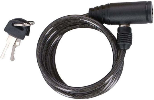 Dunlop Bicycle Lock 0.6x90 Cm 1049670 Black