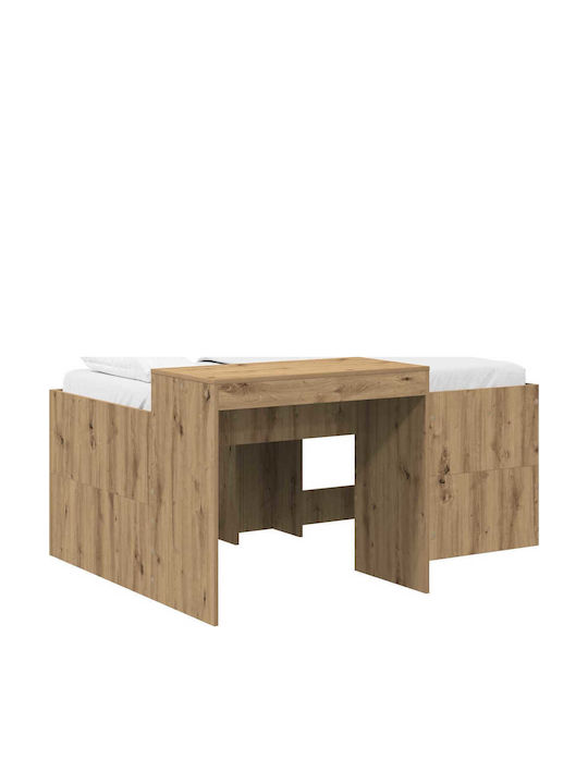 Kids Single Bed with Desk