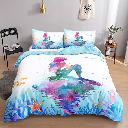 Set Kids Duvet Cover Single Multicolour