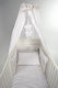 Candide Crib Set Gray 4pcs