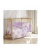 Alouette Set Baby Crib Cotton Sheets Princess Multicolour 3 Pieces