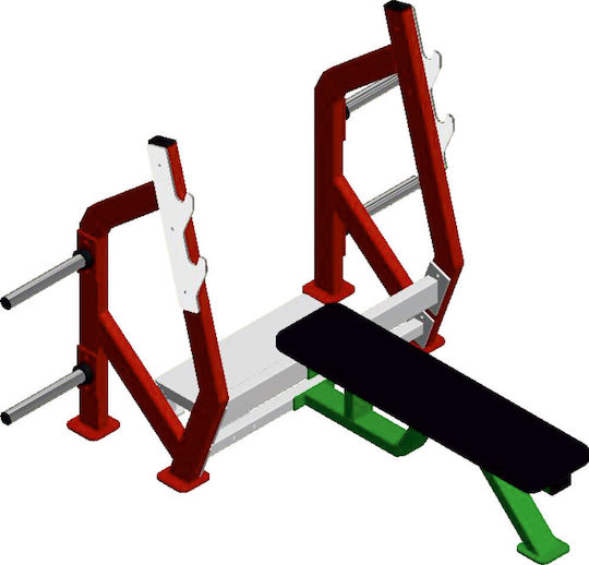EBX Horizontal Trainingsbänke mit Ständern