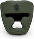 Chosen Adult Full Face Boxing Helmet Made of Synthetic Leather Green