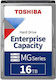 Toshiba MG Series 16TB HDD Hard Drive 3.5" SATA III 7200rpm for NAS MG11ACA16TE