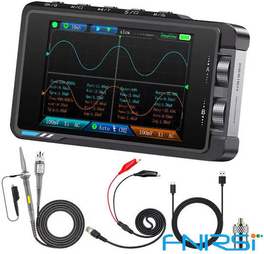 Fnirsi Ds215h Std Oscilloscope Frequency Generator 2 in 1 50mhz 250ms/s