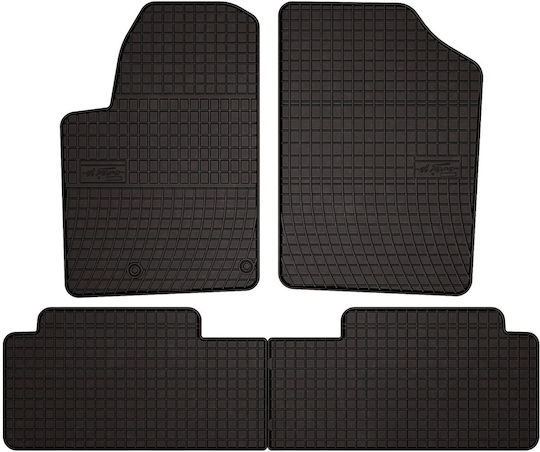 Gummi Auto Fußmatten Citroen Berlingo I Kombivan Multispace 1996-2010 Schwarz Passgenau