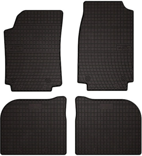 Rubber Car Mats Audi A6 C4 Sedan Wagon Avant 1994-1997 Black Fitted