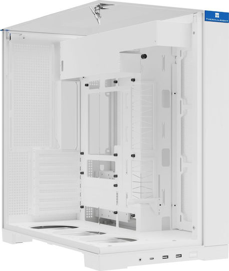 Thermalright A70 Gaming Midi-Turm Computergehäuse mit Seitenfenster Weiß