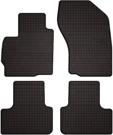 Rubber Car Mats Peugeot 4008 Crossover 2012-2017 Black Fitted