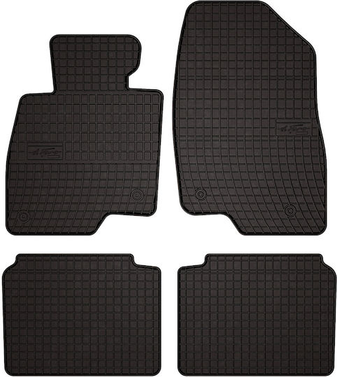 Rubber Car Mats Mazda 6 Gj Iii Wagon Pre-facelift 2012-2018 Black Fitted