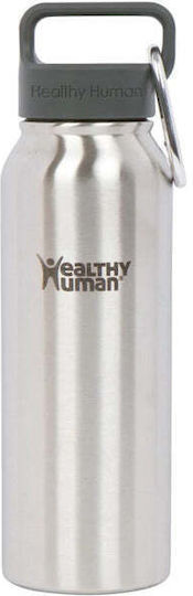Healthy Human Stein Reciclabil Sticlă Termos Oțel Inoxidabil / Plastic Fără BPA 621ml Brushed Steel