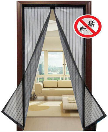 Pet Friendly Σίτα Πόρτας με Μαγνητικό Κούμπωμα 210x100cm