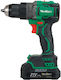 NewBeat CID-21I-BL90 Schlagbohrschrauber Batteriebetrieb Brushless 21V 2x2Ah 503023