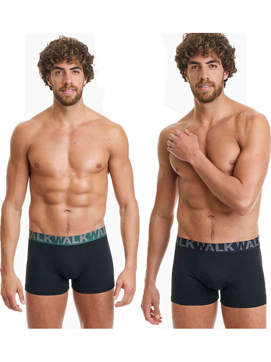 Walk Men's Boxers Black 2Pack