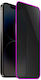 Folie Protectie Telefon Tempered Glass Apple iPhone 15 Flippy Luminous Neon Fosforescent Silicon Mat Marginile Anti-Amprente Protectie Completa 9h Mov