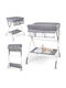 Costway Travel Changing Pad from Grey Fabric