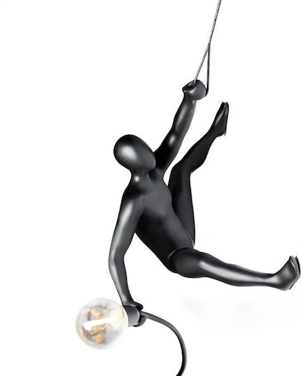 Werkwaardig Black Pendant Ceiling Light 30x16x17cm